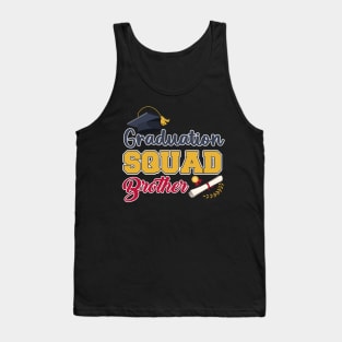 Graduation squad End of school Grad squad brother Gift For Men Father day Tank Top